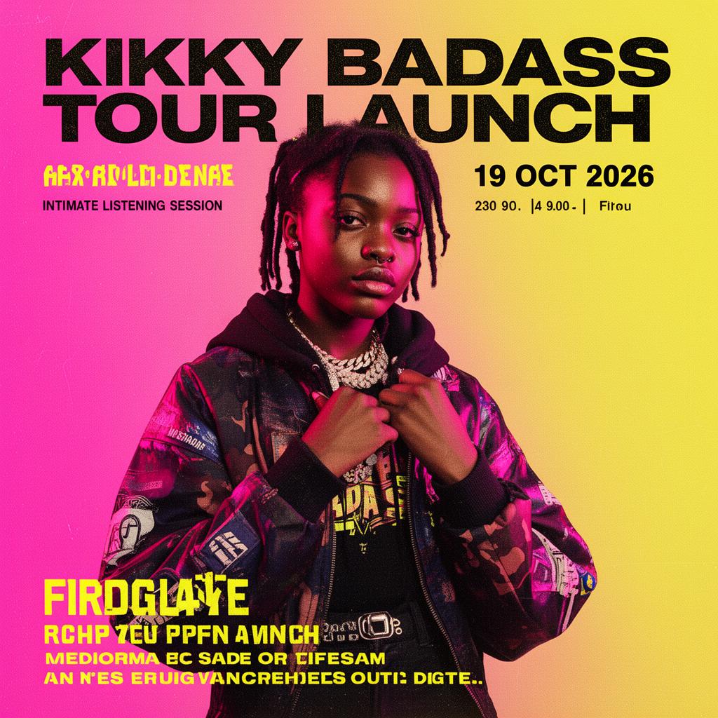 Kikky Badass — Tour Launch